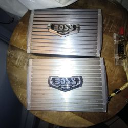2 Boss 1500 Watt Amp 50 Each