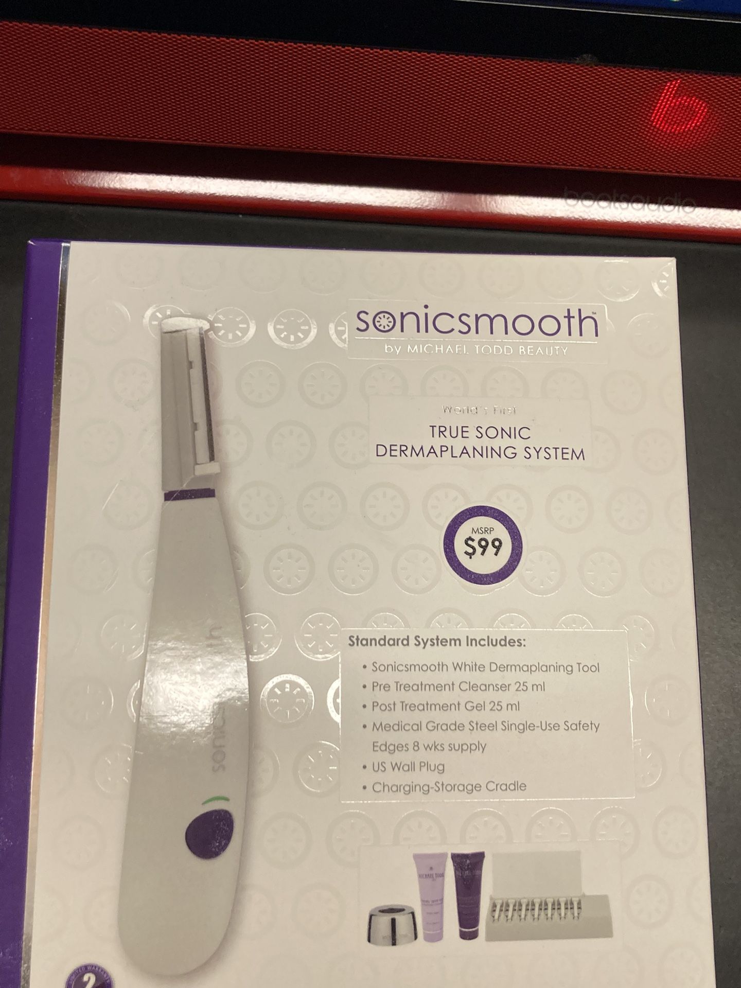 Sonic Smooth Dermaplaning System
