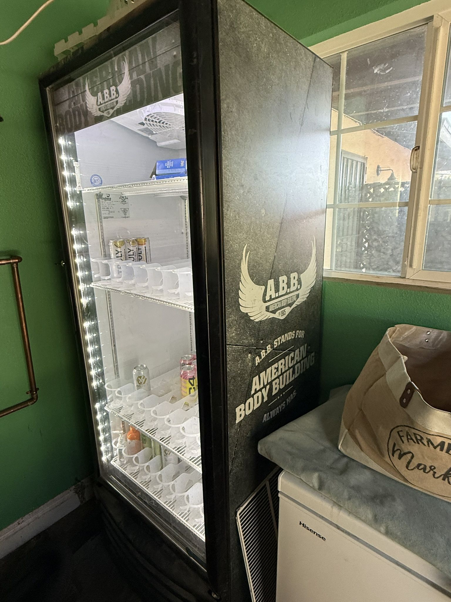 Larger Gym Retail Refrigerator