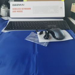 WIRELESS  KEYBOARD  AND  MOUSE  NEW 