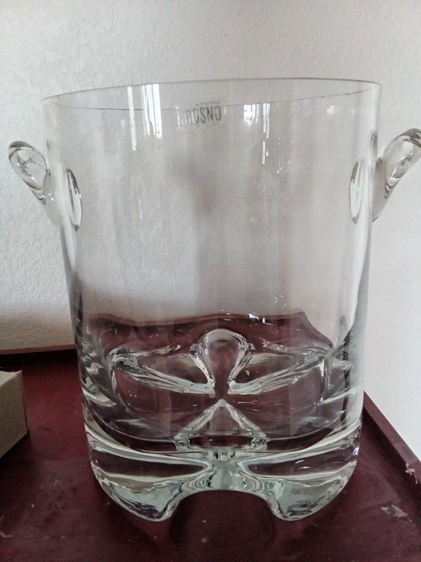 Glass Ice Bucket
