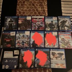 PS4 Console Games!