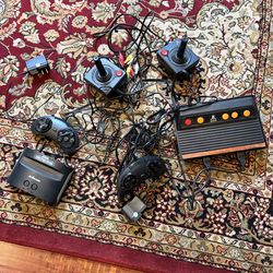 Mini Atari and Sega with built in games