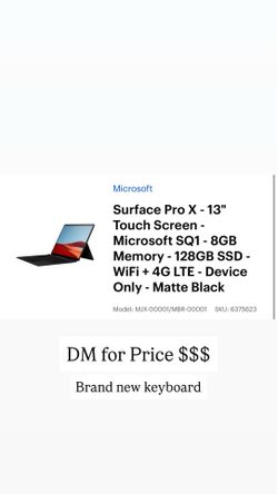 Surface Pro X