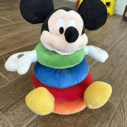 Plush Mickey Stacking Toy