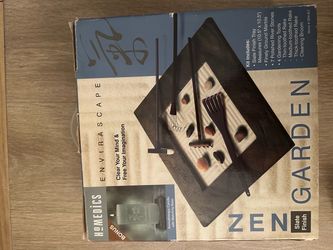 NEW HoMedics Envirascape Zen Garden Kit