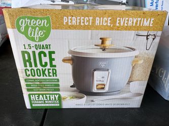 Green life 1.5 Quart Rice cooker