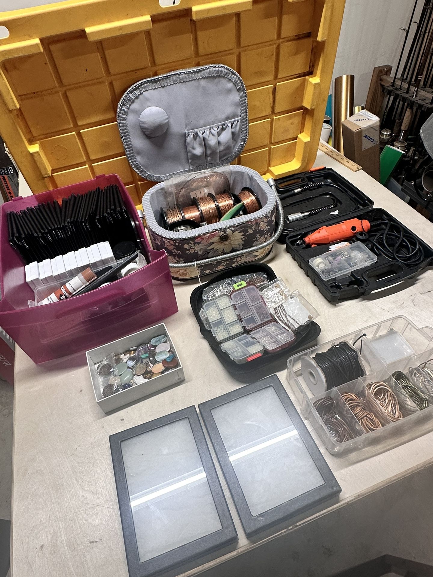 Complete Wire Wrapping Jewelry Kit (selling as lot only)