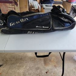 Used Diamond Gear Baseball Bat & Gear Bag