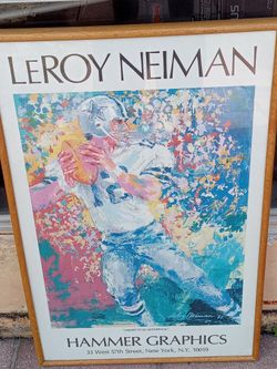 Leroy Neiman America's Quarterback 