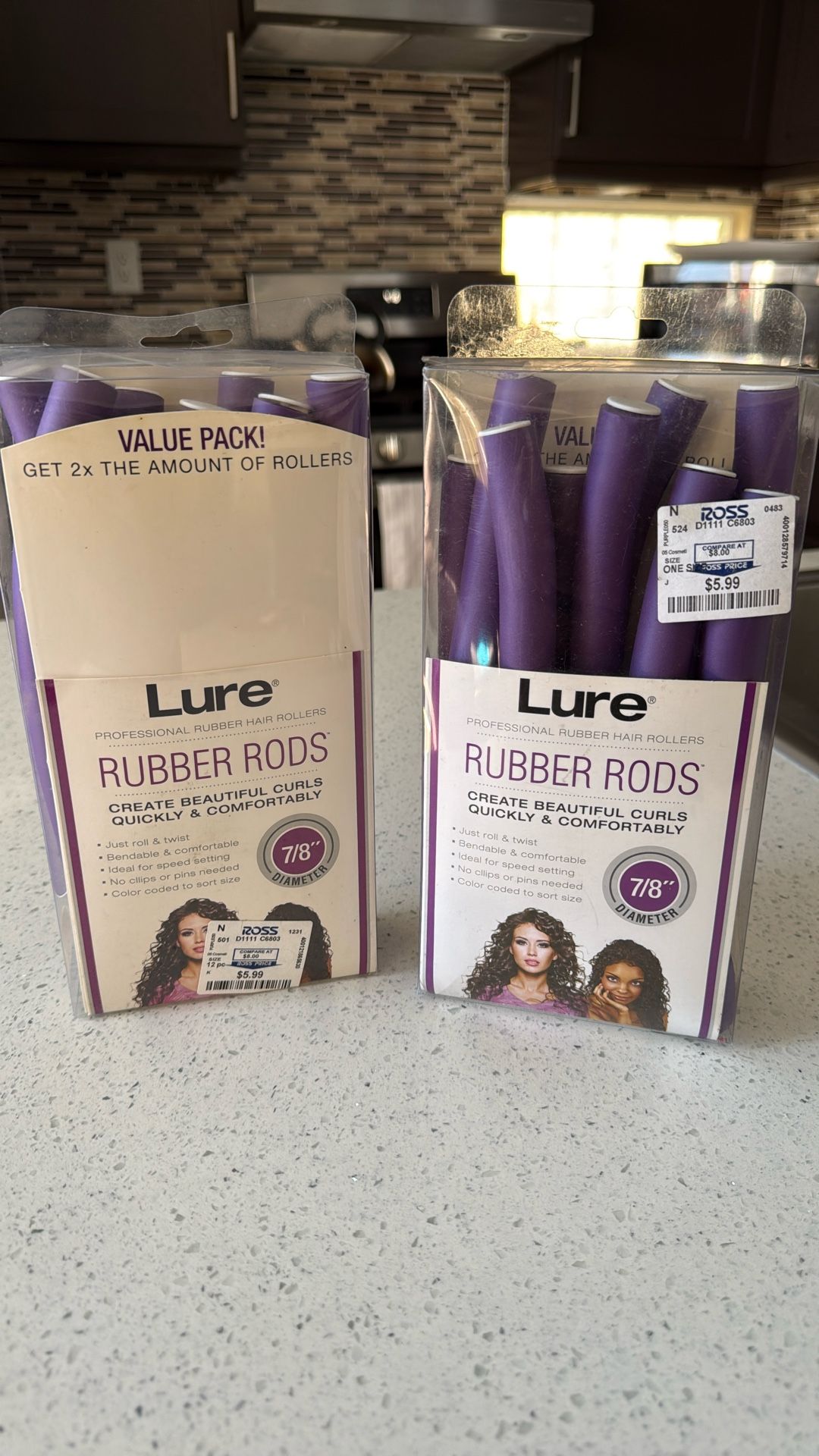 Rubber Rods For Hair Curls