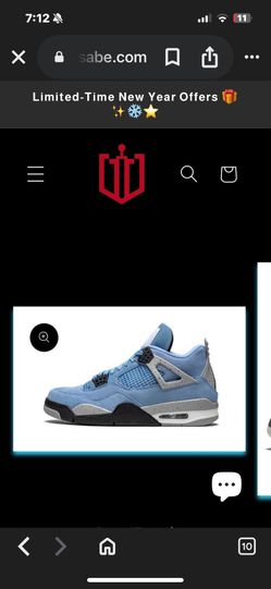Brand New retro Blue Jordan’s 