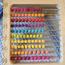 Wooden Abacus Two-tu Fruity