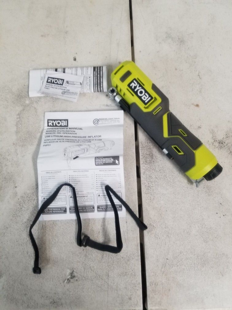 Ryobi Portable Inflator