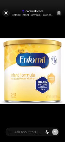 Enfamil formula milk