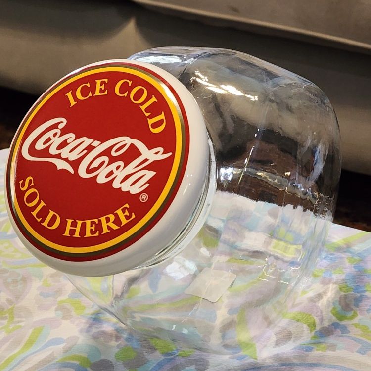 Coke Cookie Jar