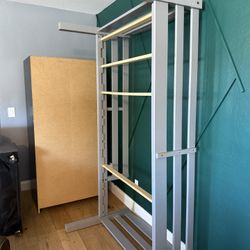 Gray Twin Over Twin Bunk Bed