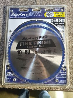 Avanti Pro 10 in. x 60-Tooth Fine Finish Circular Saw Blade