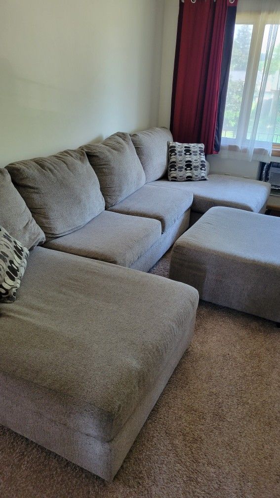 Couch and Ottoman