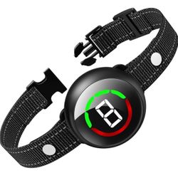  Bark Collar for Large Dog & Medium Dogs, Birkhey Dog Bark Collar, Rechargeable Waterproof Automatic Bark Shock Collar, Anti Barking Col