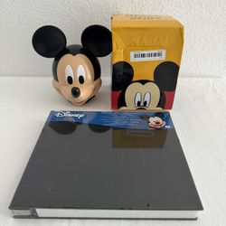 Disney Mickey Mouse Album & Coin Bank