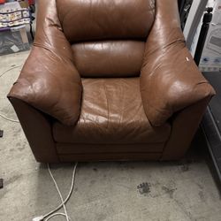 100% Leather Chair