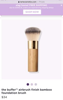 New tarte cosmetics "the buffer" makeup brush