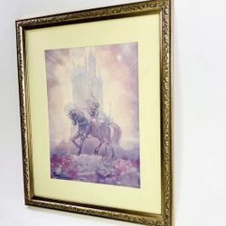 Disney Castle Picture Frame Toby Bluth Fine Arts Inc Home/Room Decoration 2006