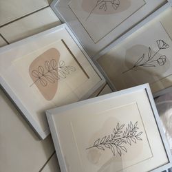 4 Picture Frames for Wall