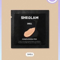 SHEGLAM Shell Foundation Sample 
