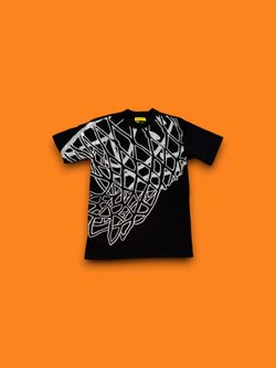 Chinatown Market Smiley in the basketball net 3M t-shirt black mens small