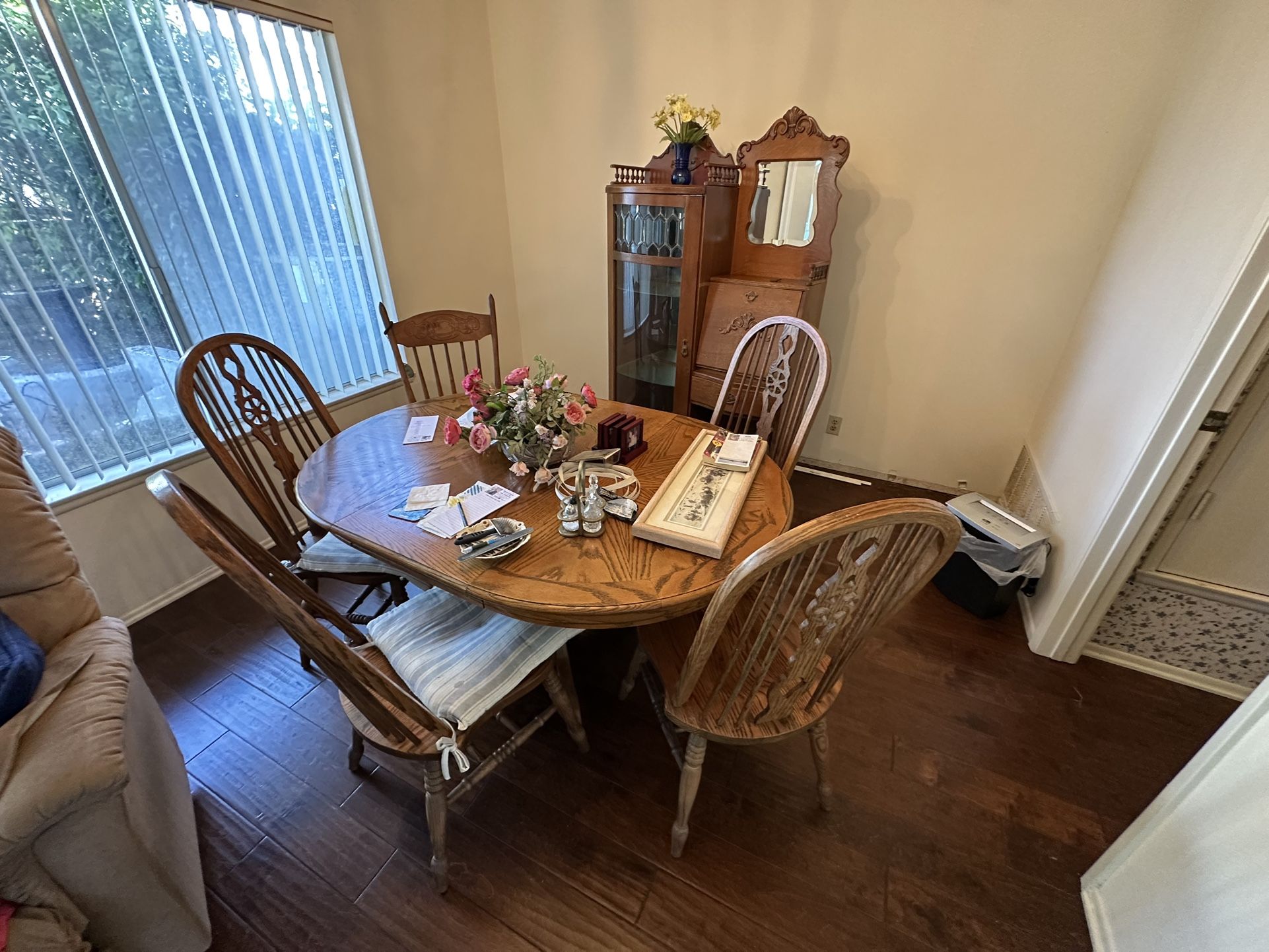 Dining Room Table And Chairs