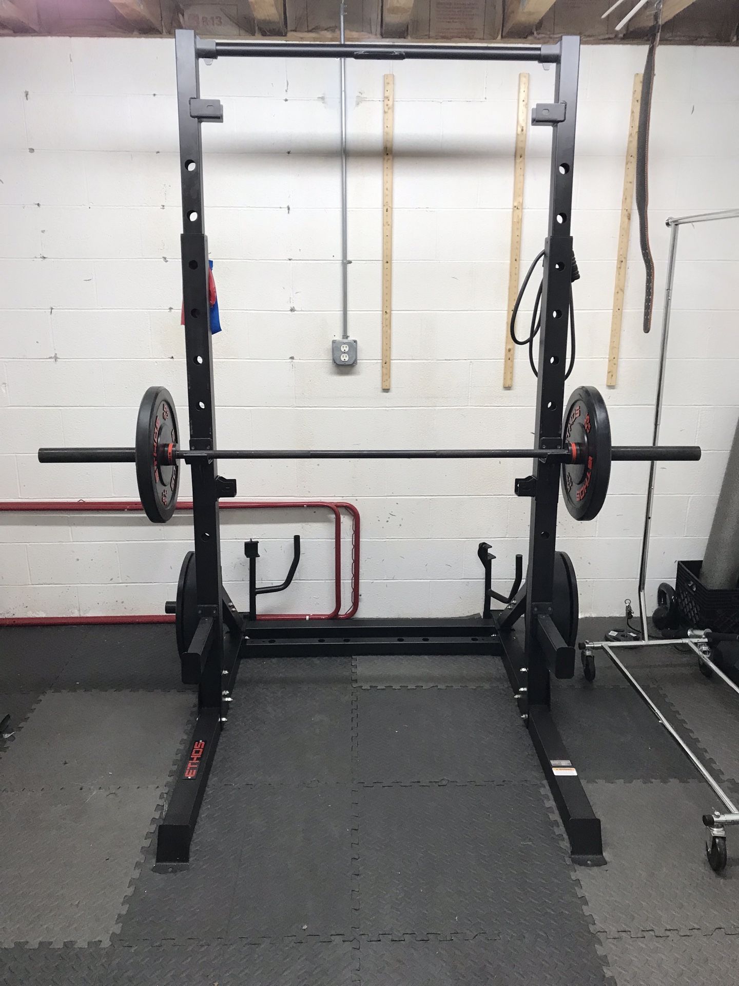 Ethos training rack and weights for Sale in Maryville TN OfferUp