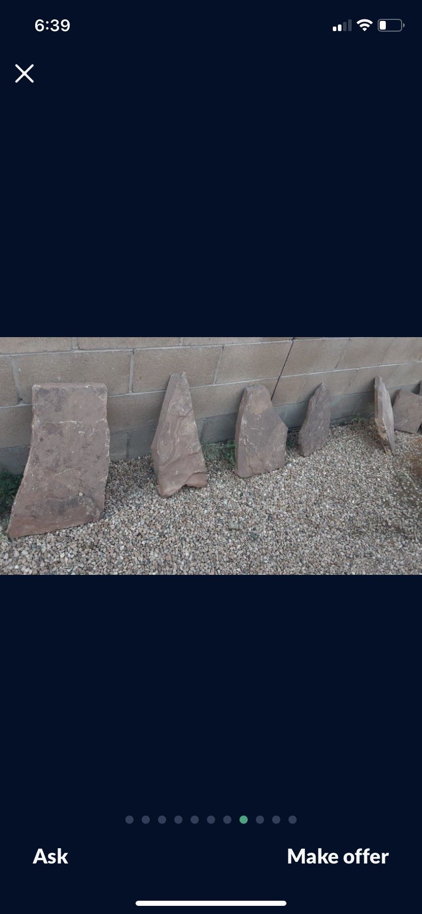 16 Flagstone And 7 Moss Rock