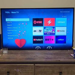 55 Inch TCL ROKU TV NEW!!