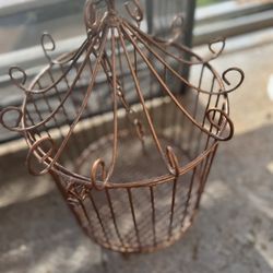 Copper Bird Cage