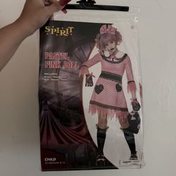 Girl Child - Doll  Costume (M 8-10)
