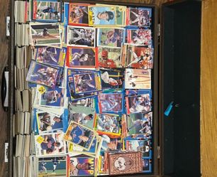 8,800+ Baseball Cards Huge Bulk Lot w/ Vintage Suitcase – 1980s–1990s