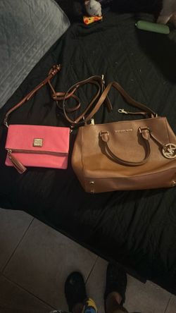 Michael kors and dooney bag pair