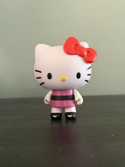 Hello Kitty x The Powerpuff Girls - Blossom Hello Kitty Vinyl Mini Figure 2
