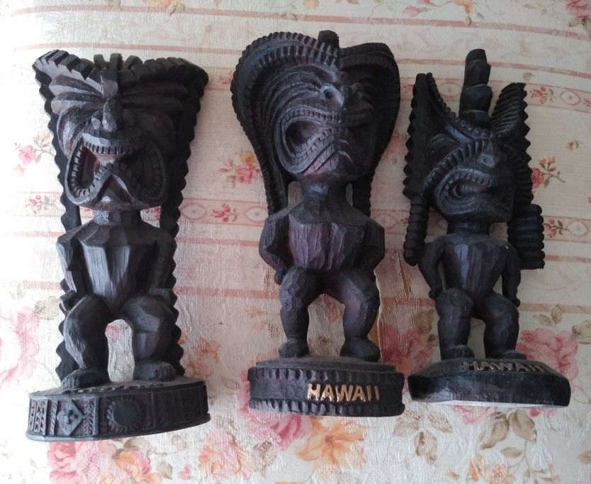 Hawaiian God Statues (each)