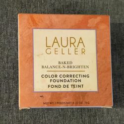 NEW (still in Box)  LAURA GELLER BAKED, BALANCE-N-BRIGHTEN COLOR CORRECTING FOUNDATION