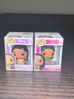 TWO BITTY Pocahontas 1-Inch Funko Pops #197 Disney Princesses Christmas Movies Holidays Movies Films