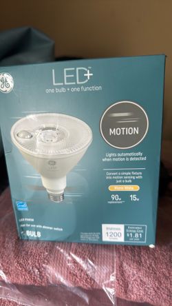 GE LED+ Motion Sensor Bulb