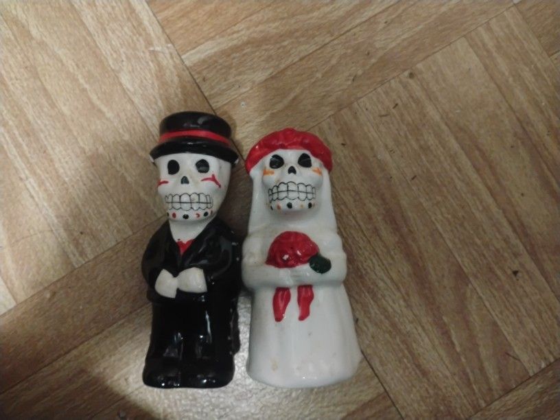 Salt N Pepper Bride And Groom