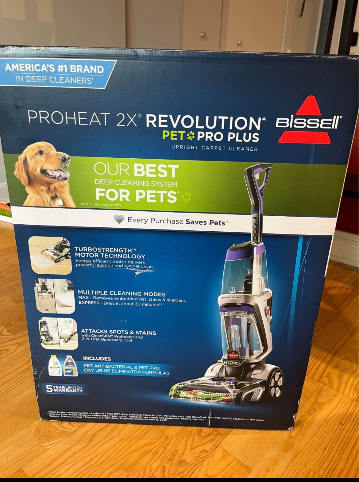 Bissell Proheat 2x Revolution Pet Pro Plus