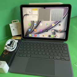 iPad Air 11 (2025 Newest / M3 Chip) 512GB with Logitech  Keyboard, Pen & Accessories