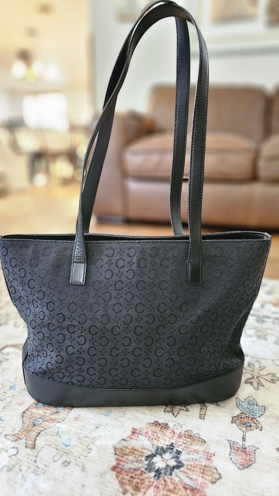 CELINE Tote Black w/COA