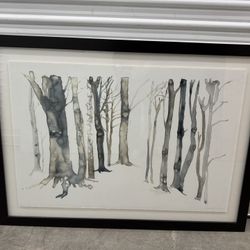  Crate & Barrel Hidden Path" print by artist Alexandra White,
