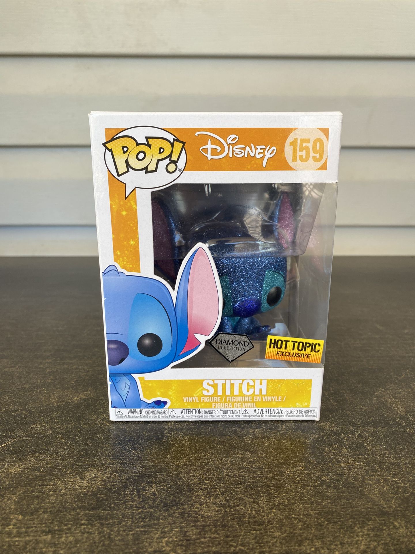 Funko Pop!: Disney - Stitch (Diamond Collection) Hot Topic (Exclusive) #159